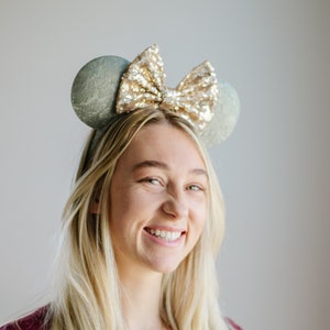 Tiana Mouse Ears - W/ Comfortable Headband Option for Headaches and Migraines