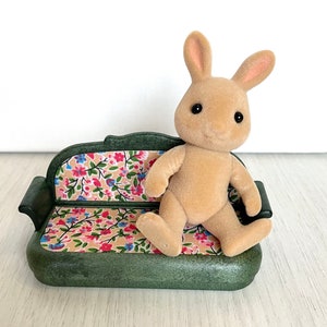 Miniature Calico Critters sofa couch
