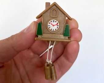 Sylvanian Families Vintage Kuckucksuhr Calico Critters COO COO Uhr in ausgezeichnetem Zustand, retro, nicht mehr hergestelltes Sammlerstück