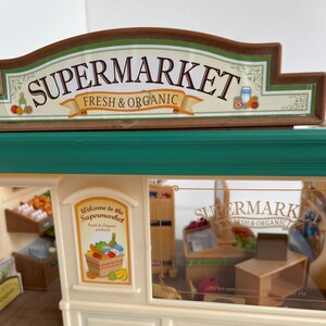 Sylvanian families calico critters supermarket hotsell