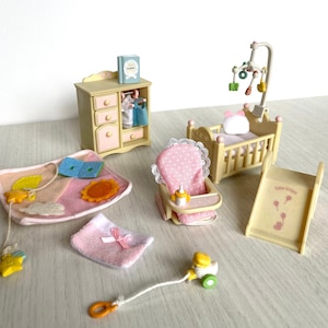 Sylvanian baby room set new arrivals