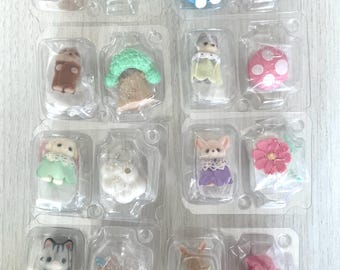 Calico Critters Blooming Baby Friends Series blind bag figures revealed new in package