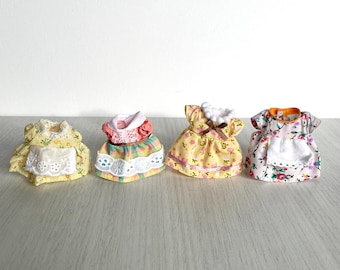 Calico Critter adult dresses, Sylvanian Families outift, spare clothes, you choose! Calico Critters mom clothing, replacement bits