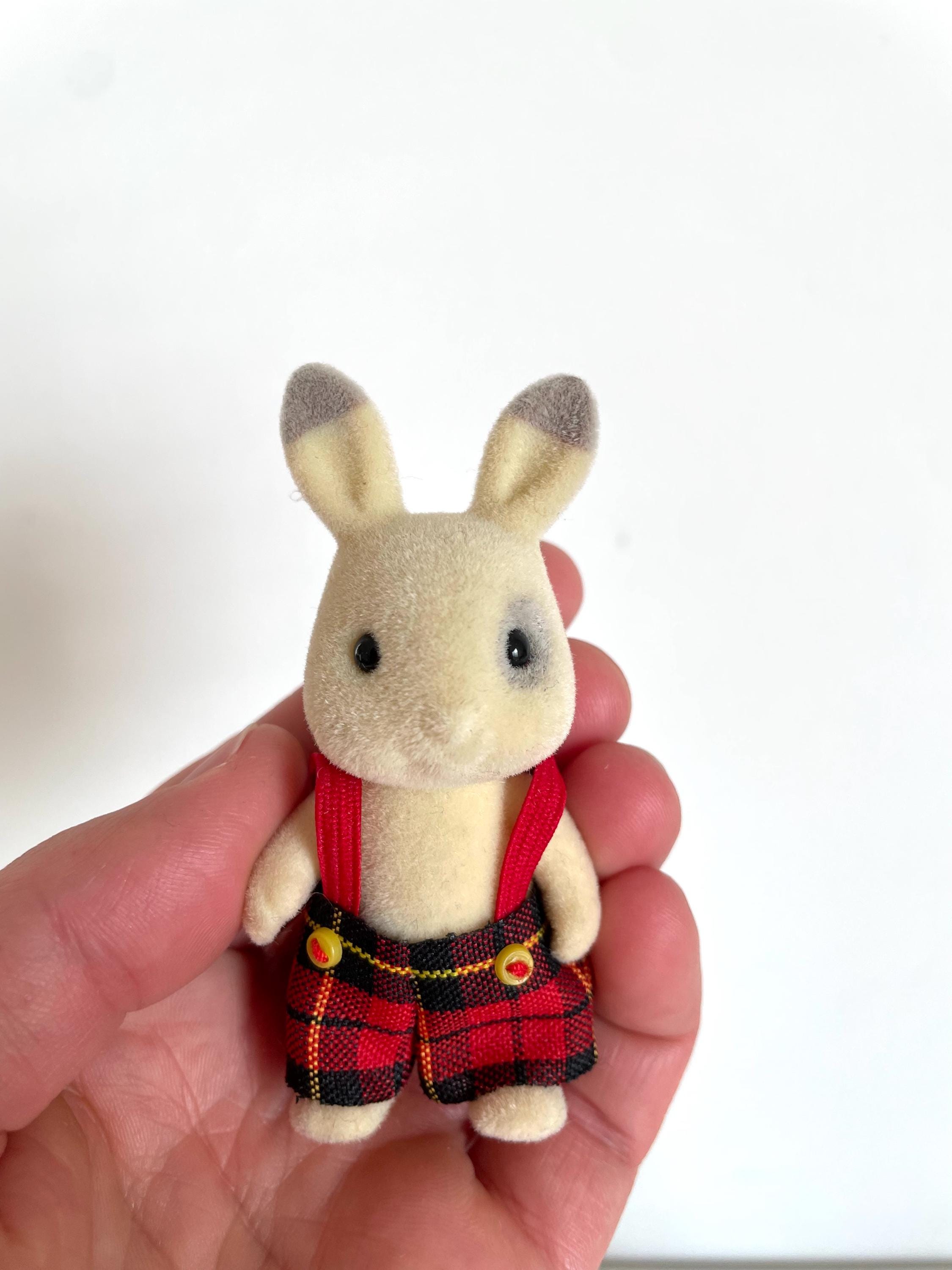 シルバニアファミリーのヴィンテージコーントップウサギファミリーは