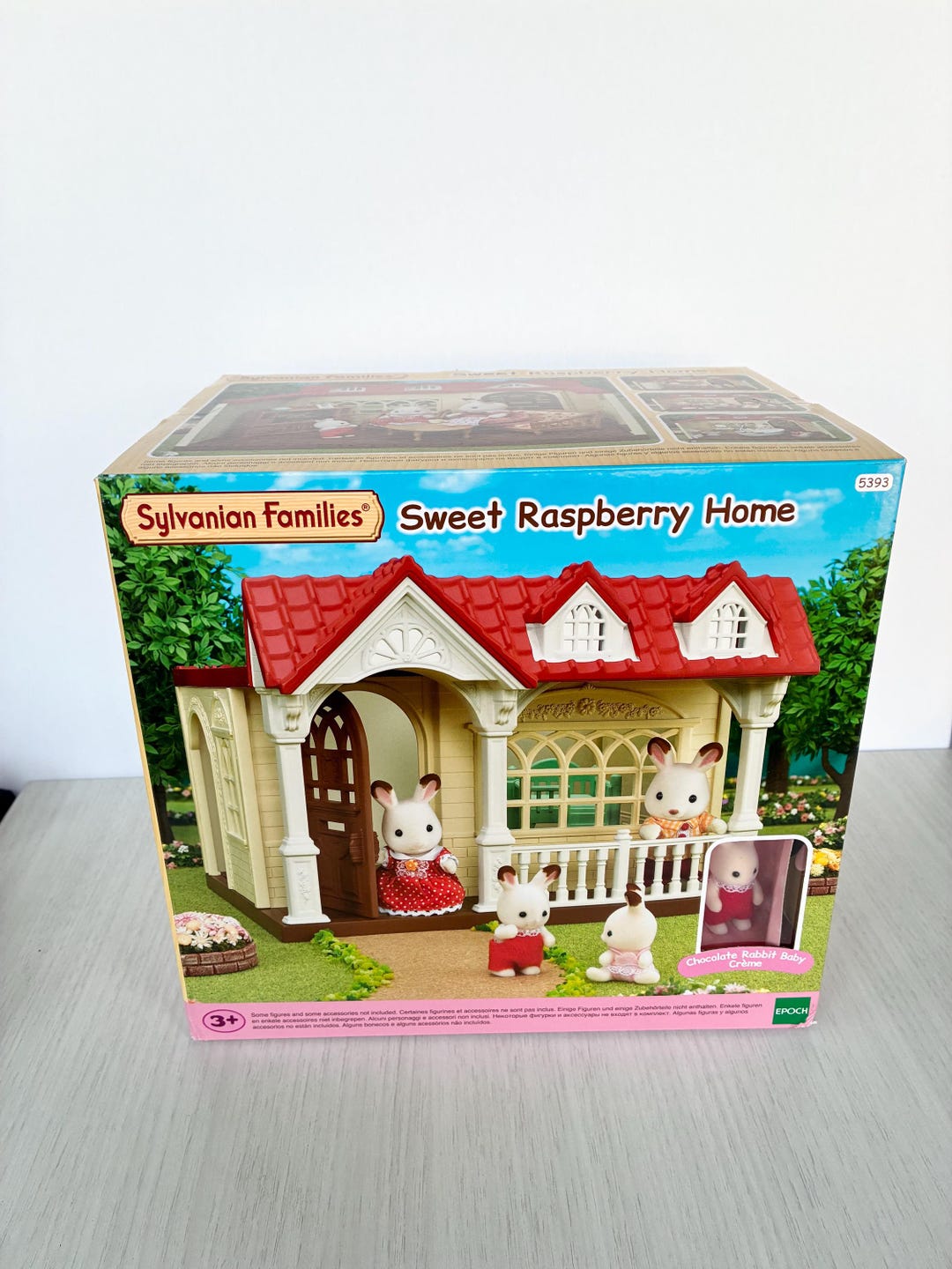 Calico Critters Sweet Raspberry Home New in Box, Comes With Loft Slide ...