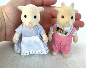 シルバニアファミリーのおじいちゃんセット、希少なヴィンテージセット