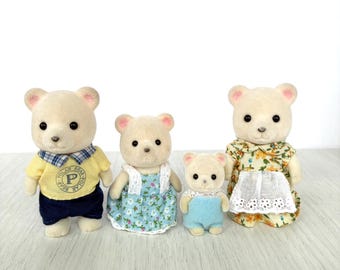 Calico Critters ミーアキャットの赤ちゃん三つ子、廃盤品ですが状態