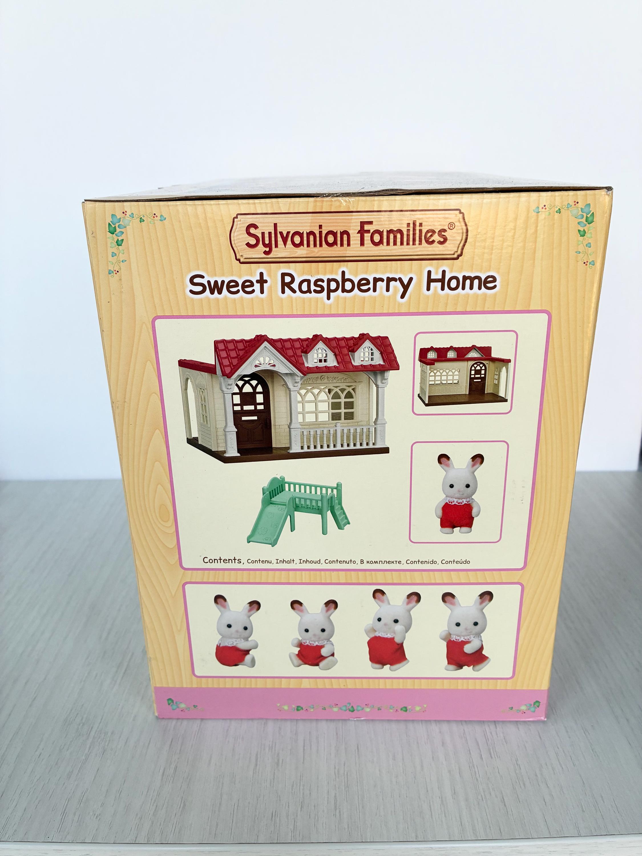 Calico Critters Sweet Raspberry Home New in Box, Comes With Loft Slide ...