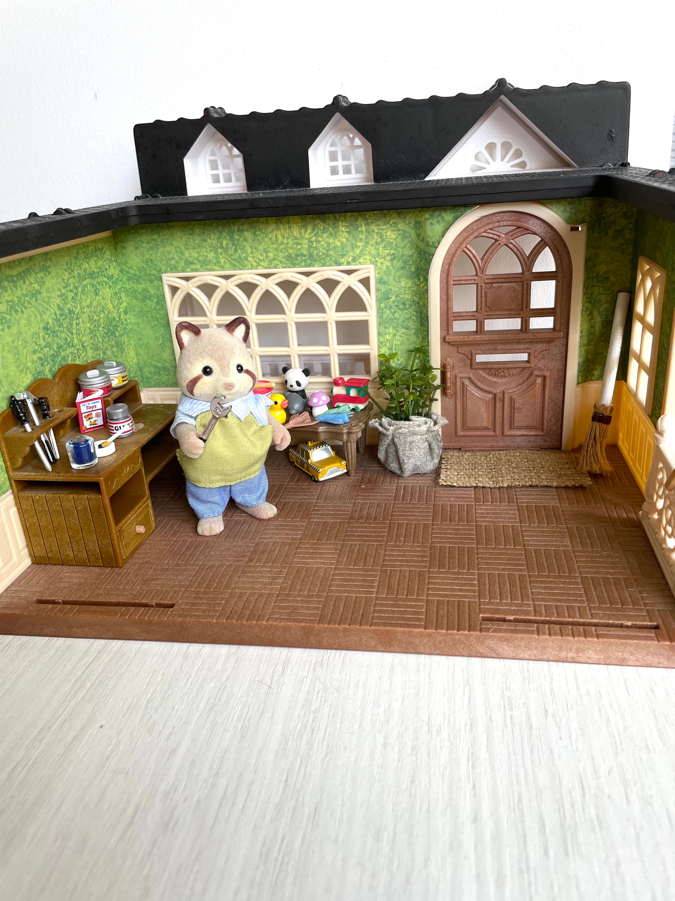 Calico Critters Ponys Vanity Dresser Set juego de casa de muñecas con Calico Critters Ponys Vanity Dresser Set juego de casa de muñecas con