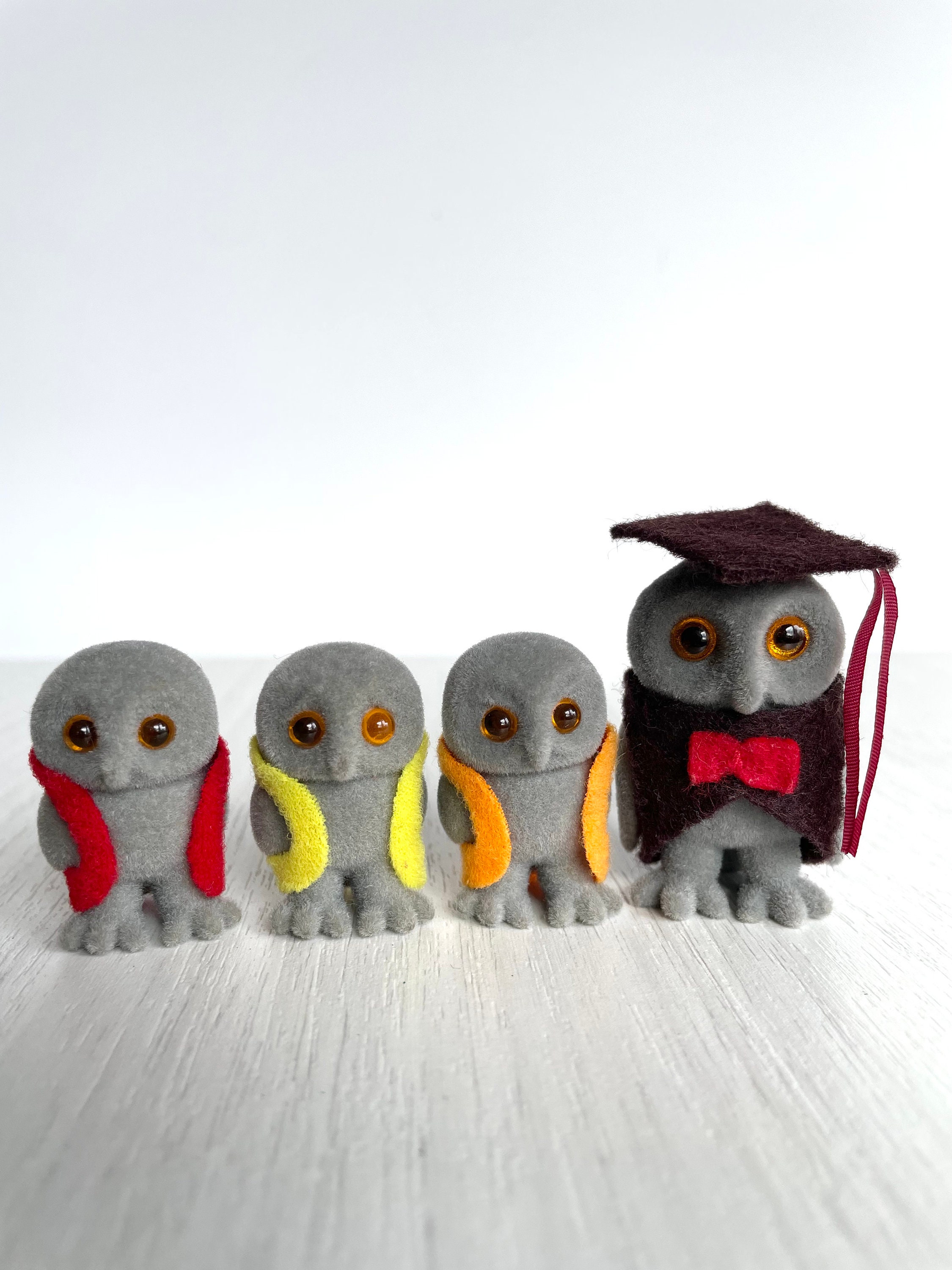 Sylvanian Families Baby Treefellow Owls With Dad in Sylvanian Families Baby Treefellow Owls With Dad in