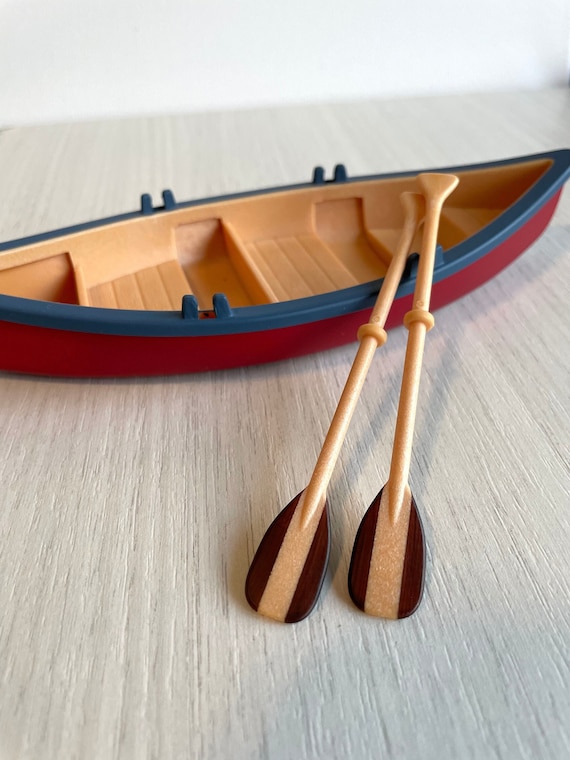 Calico Critters Red Canoe and Oars Sylvanian Families Etsy Denmark