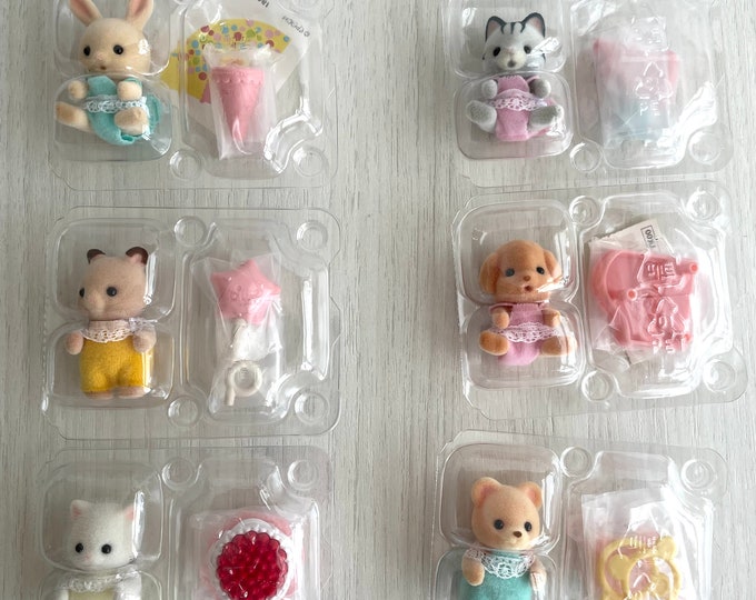 Calico Critters Baby Party Series Blind Bag Figures Revealed New in Package - Etsy