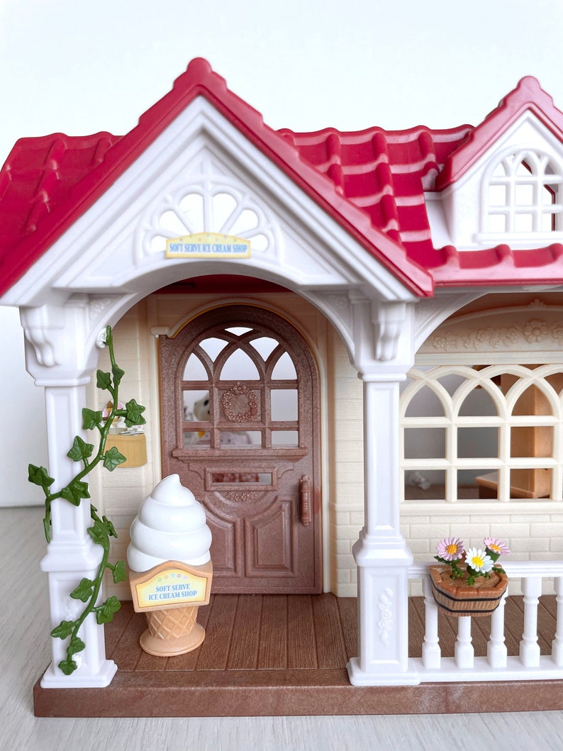 Calico Critters Custom Soft Serve Ice Cream Shop - Etsy
