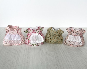 Calico Critters Dress, Sylvanian Families Outfit, Adult Female Figurine Clothes