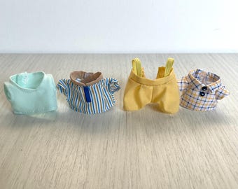 Kleding voor Calico Critters, extra outfits voor volwassen vaders, Sylvanian Families-shirts met broek, aan jou de keuze! Vest en algemene opties