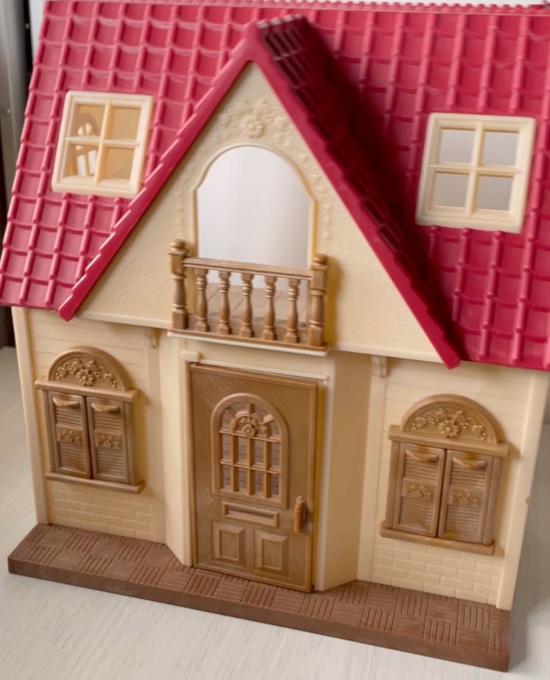 Wallpaper Cut Files for Calico Critters Red Roof Cozy Cottage Starter ...