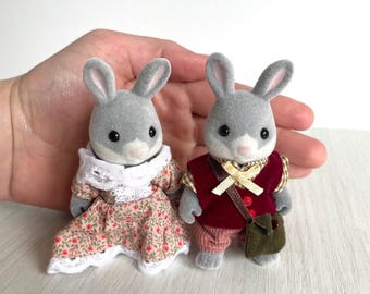 Sylvanian Families Baby Treefellow Owls With Dad in Sylvanian Families Baby Treefellow Owls With Dad in