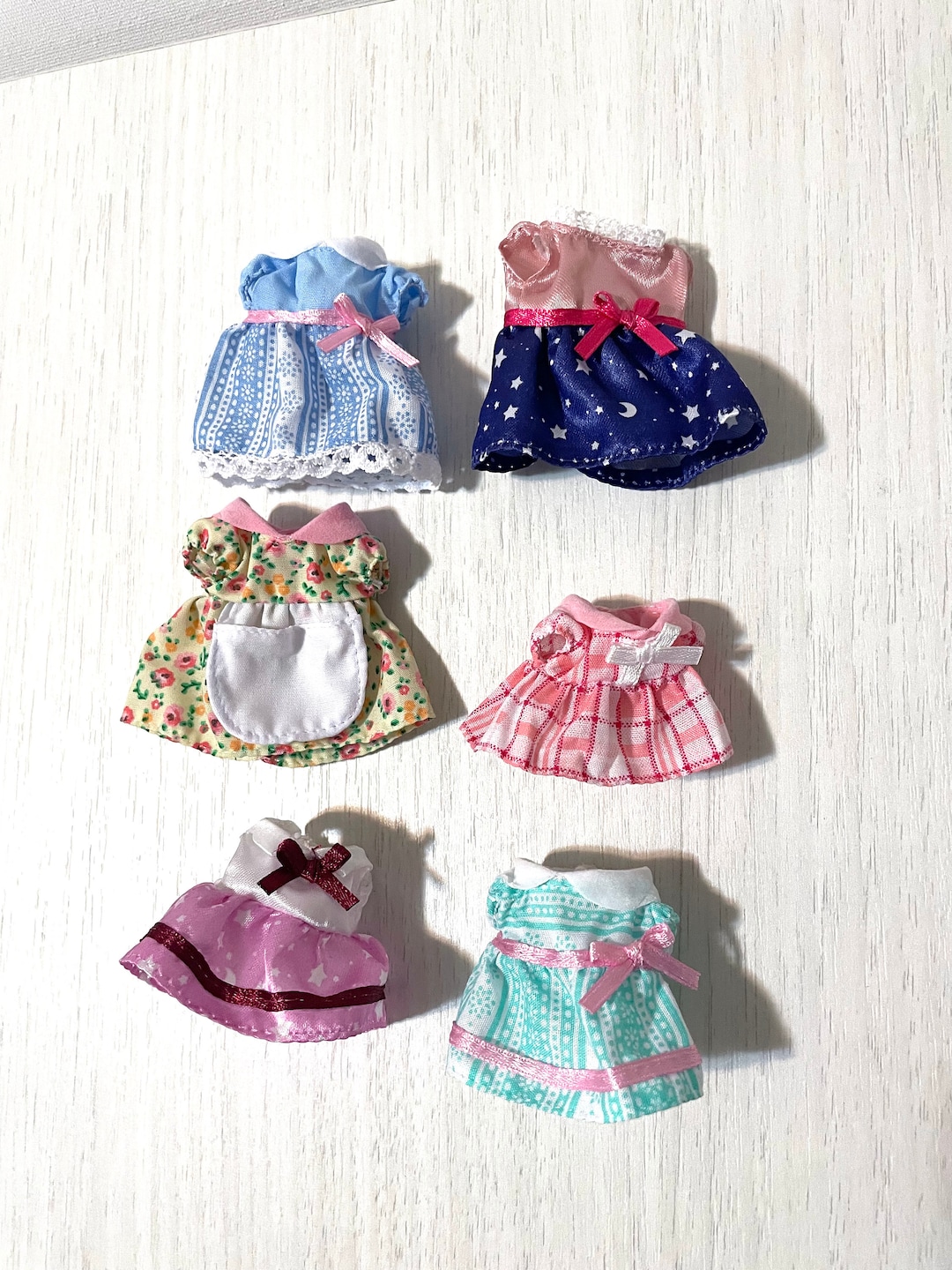 Calico Critters Spare Clothes Outfits, Sylvanian Families Dresses