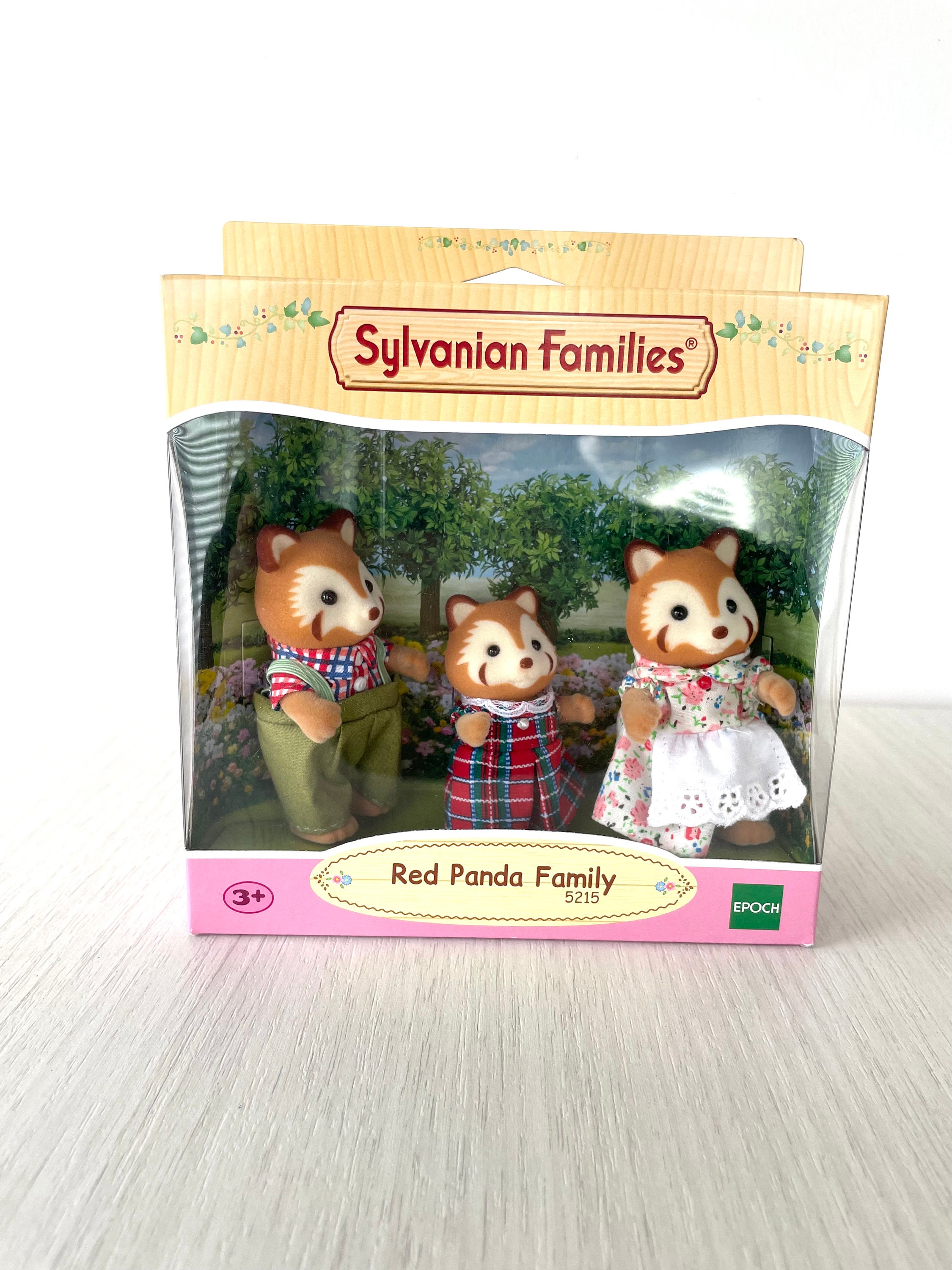 Sylvanian Families Red Panda Family Brand New in Box Hard to Find Collector s Item Set of Three Etsy New Zealand