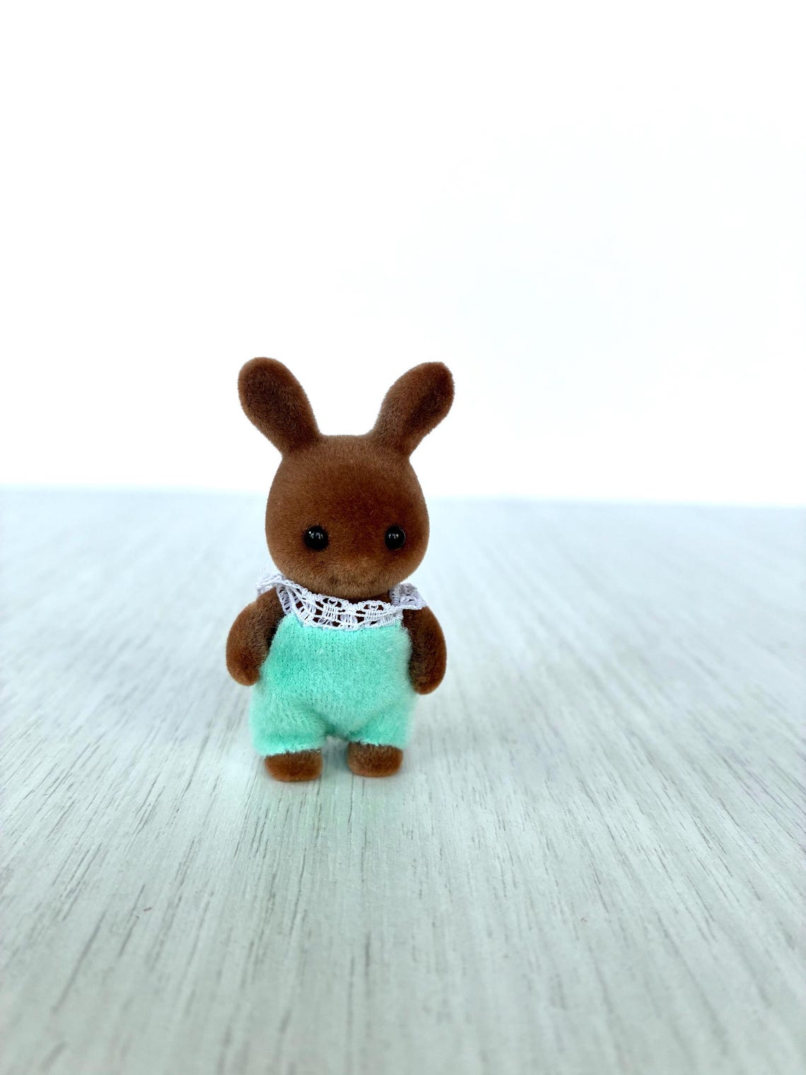 Calico Critters Brown Wildwood Rabbit Baby, Sylvanian Families Bunny - Etsy