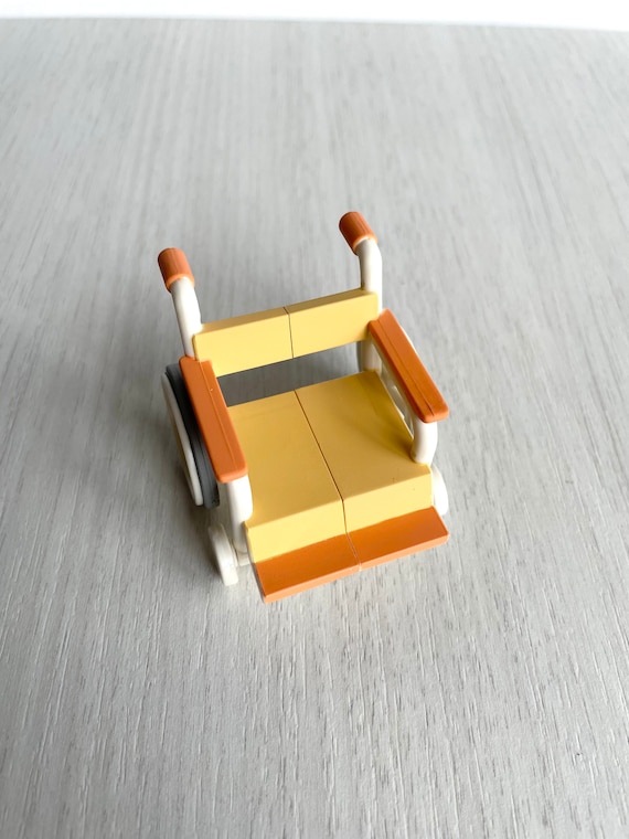 Mini Fauteuil Roulant Pliable Pour Maison De Poupée – Accessoire Éducatif Et Compact