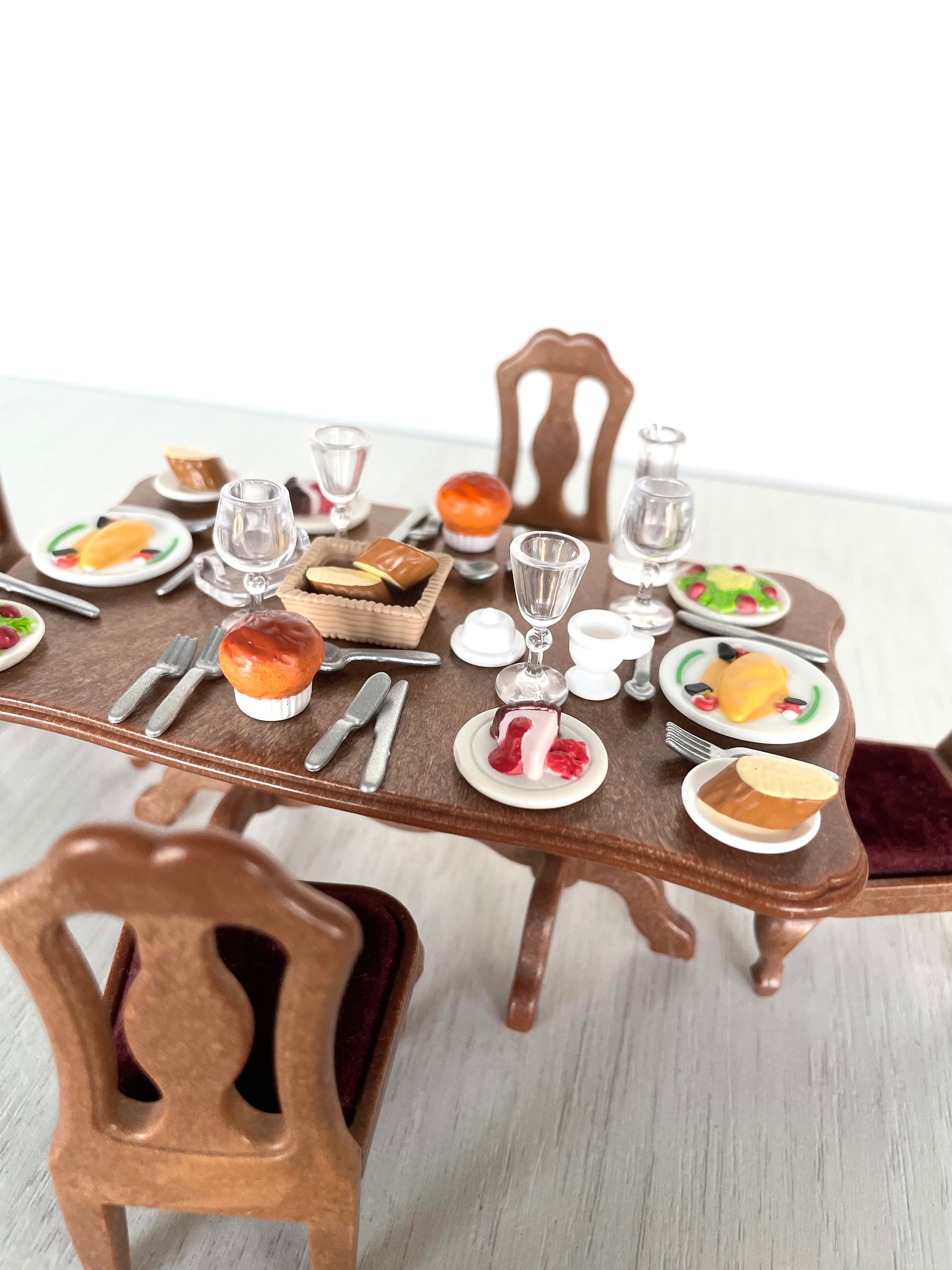 Sylvanian Families Calico Critters Furniture Dining Room Set 20373218093