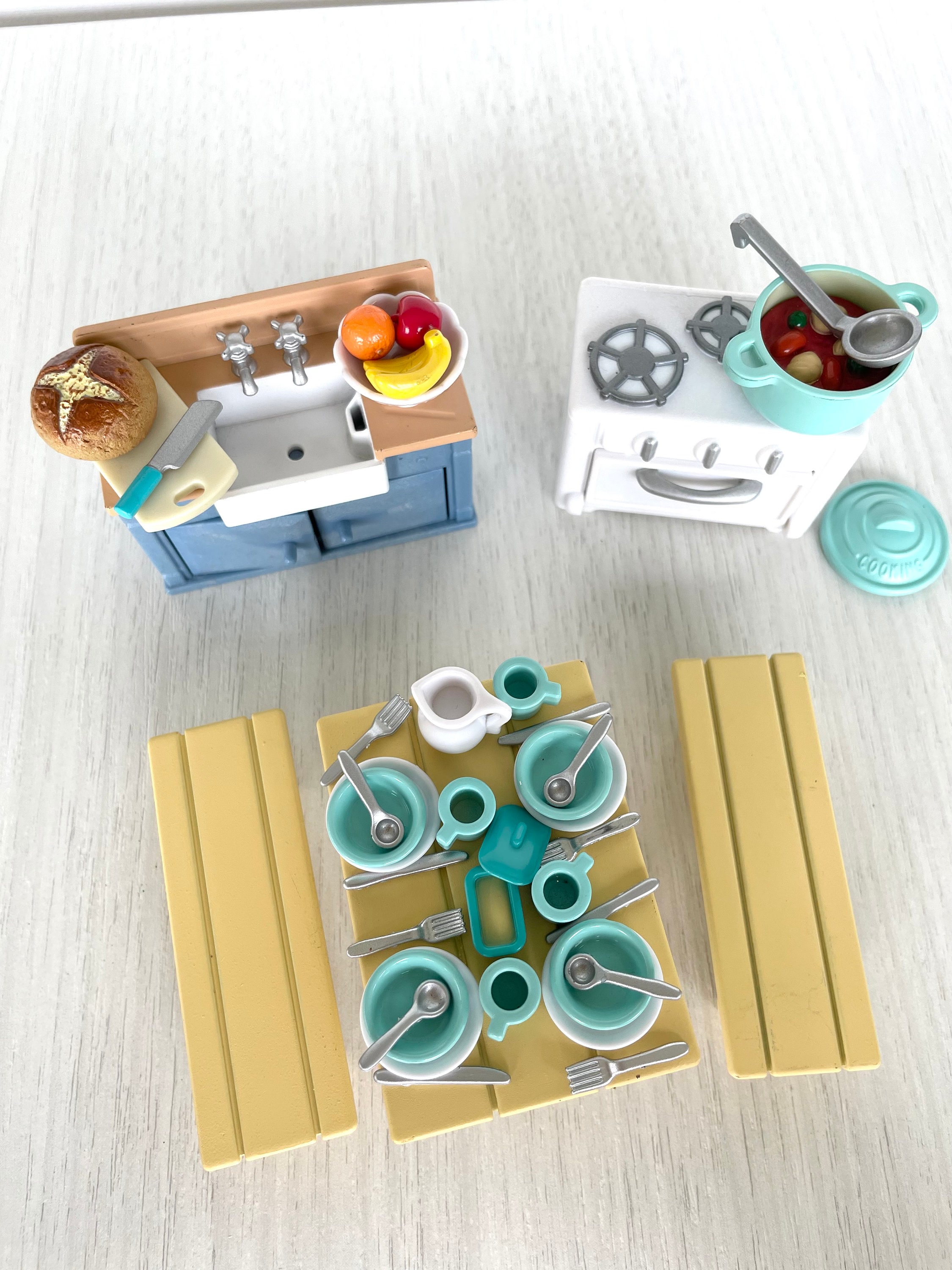 レア！USシルバニア キチンセット Amazon.co.jp: レア シルバニア 赤ちゃんペアセット（通園