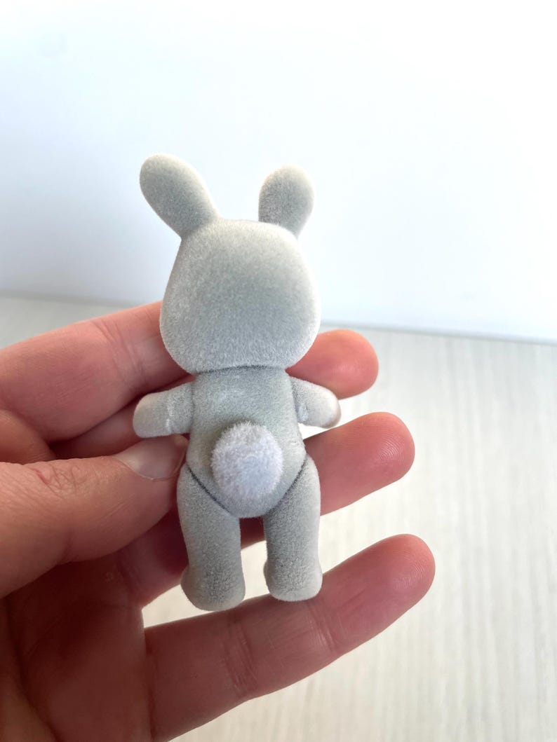 Miniature Bunny Figurine for Dollhouse, Perfect for Kids. Calico ...