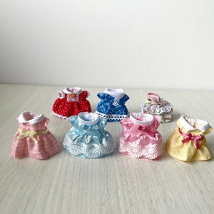 Calico Critters clothes, spare outfits, Sylvanian Families dresses, you choose! Child critter dresses for animal dollhouse characters
