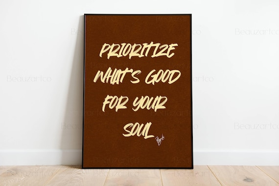 Affiche Phrase Inspirante, Art Mode, Art Culture Pop, Art Numérique