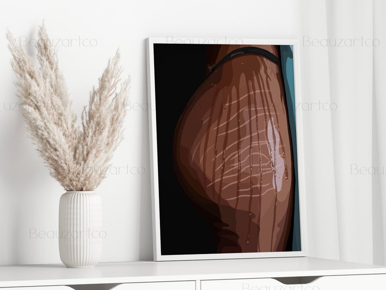 May include: A digital illustration of a person's back with white lines drawn on the skin. The background is a dark blue color.