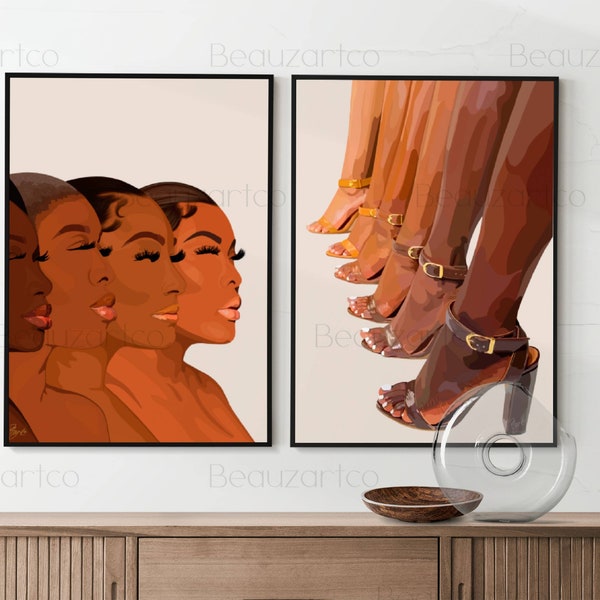 Black Women Pop Art Prints - Etsy