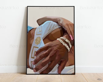 Schwarzes Paar Poster, Schwarze Liebe, Schwarze Frau Kunst, Interracial Kunst, Schwarze Kunst, Afro-Kunst, personalisierte Kunst, Schwarzer Mann Kunst, Wandkunst