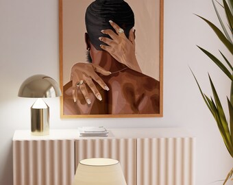 Interracial Paar Kunst, Schwarze Kunst, Schwarzer Mann und weiße ..., حجم الصورة 340x270