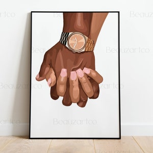 Pop Culture Wall Art, African American Wall Art, Black Love Wall Art, Bundle Posters, Black Owned Shops Art, Black History Month Wall Art