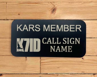K7ID Name Badge