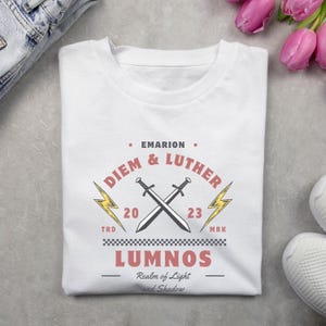 Diem & Luther Shirt: Kindreds Curse Saga Book Merch - OFFICIALLY LICENSED