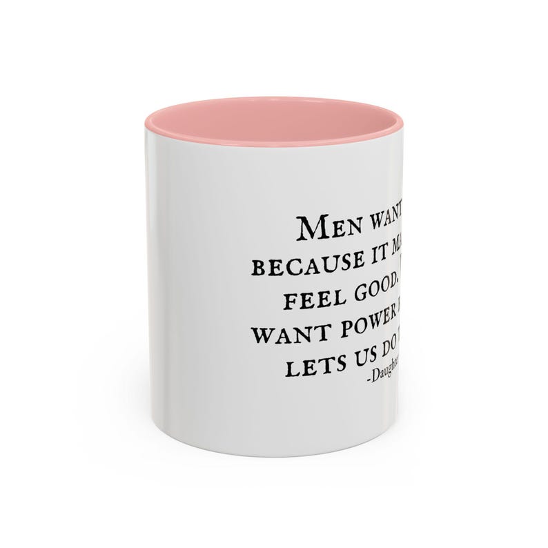 Taza de café "Guerra de los Corazones Perdidos": Cita poderosa de la hija de ningún mundo imagen 7