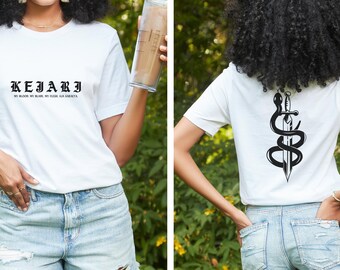 Kejari Shirt: Serpent & the Wings Tee I Officially Licensed Carissa Broadbent Crowns of Nyaxia Book Merch
