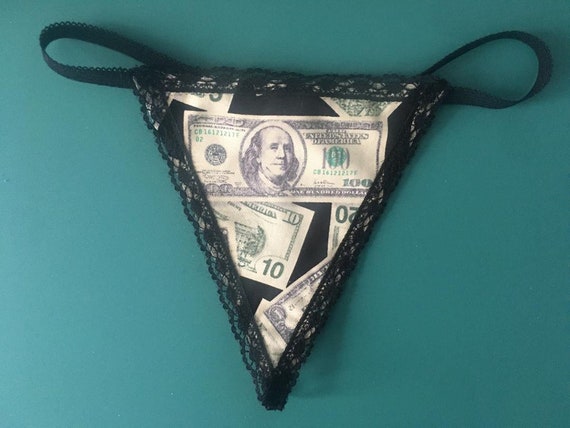Womens MONEY Bills Currency String Thong Underwear -  Canada