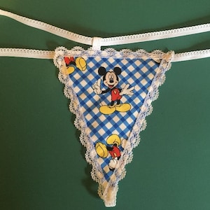 Womens MICKEY MOUSE Disney String Thong Underwear -  Sweden