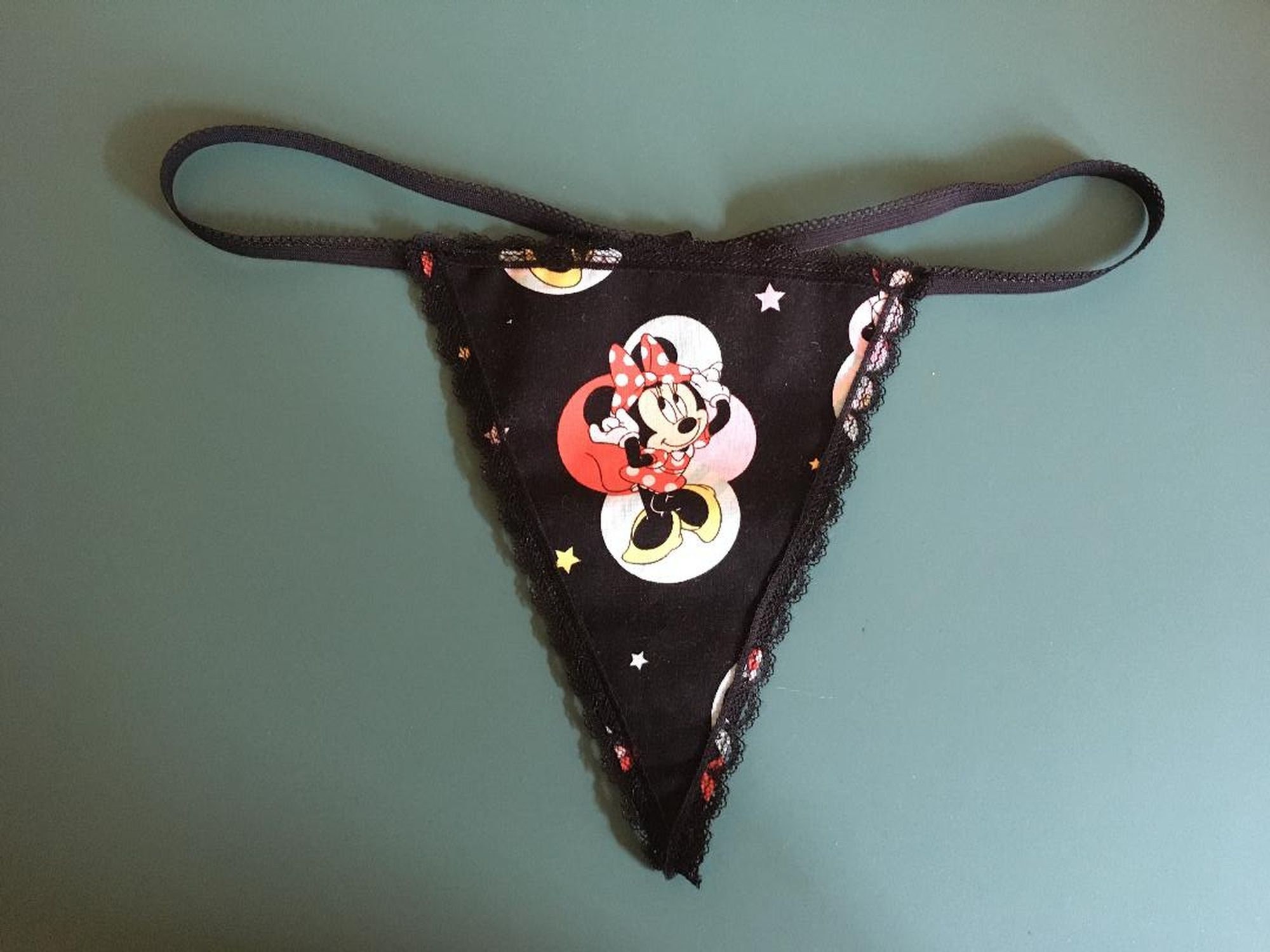 Womens MINNIE MOUSE Disney String Thong Underwear -  Israel