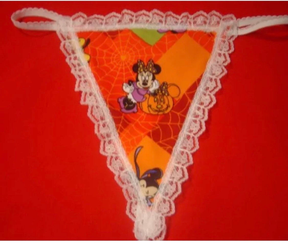 Womens MICKEY MOUSE Disney String Thong Underwear