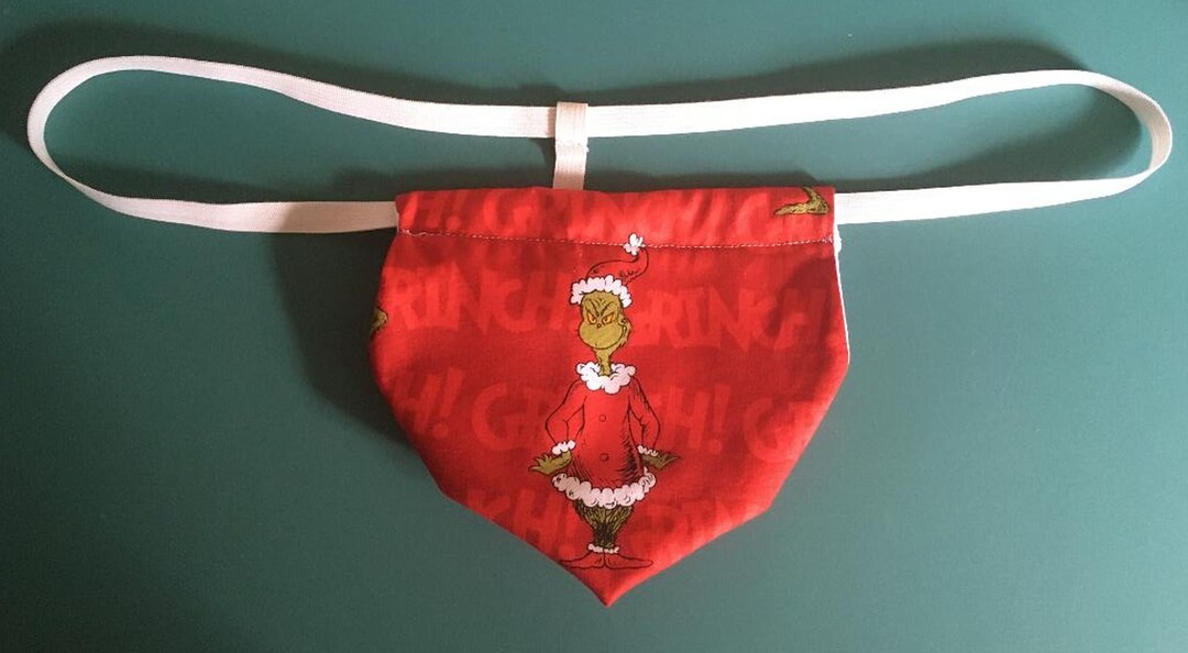 Mens GRINCH Who Stole Christmas String Thong Male Underwear Etsy