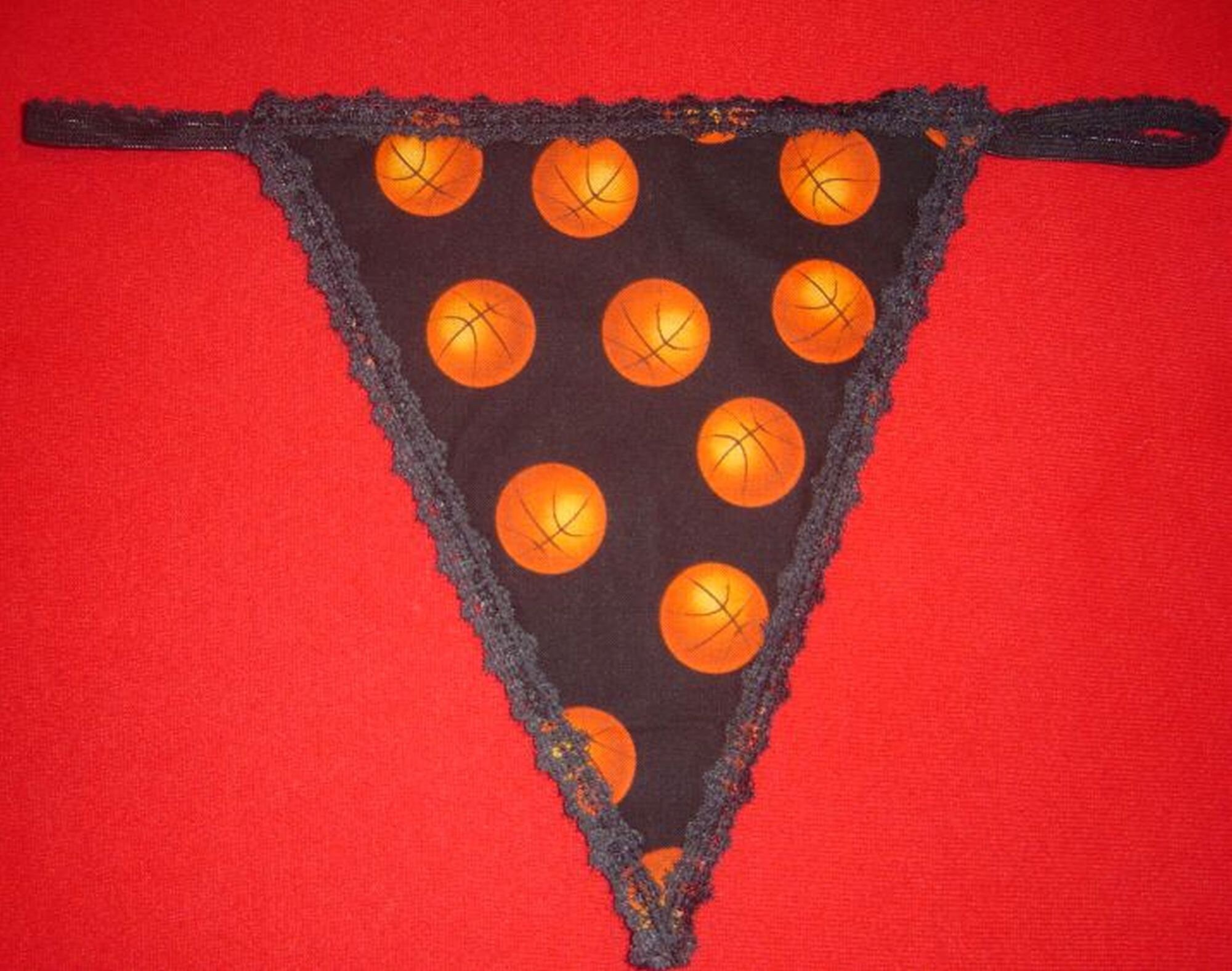 Womens BASKETBALL Hoops String Thong Underwear Etsy