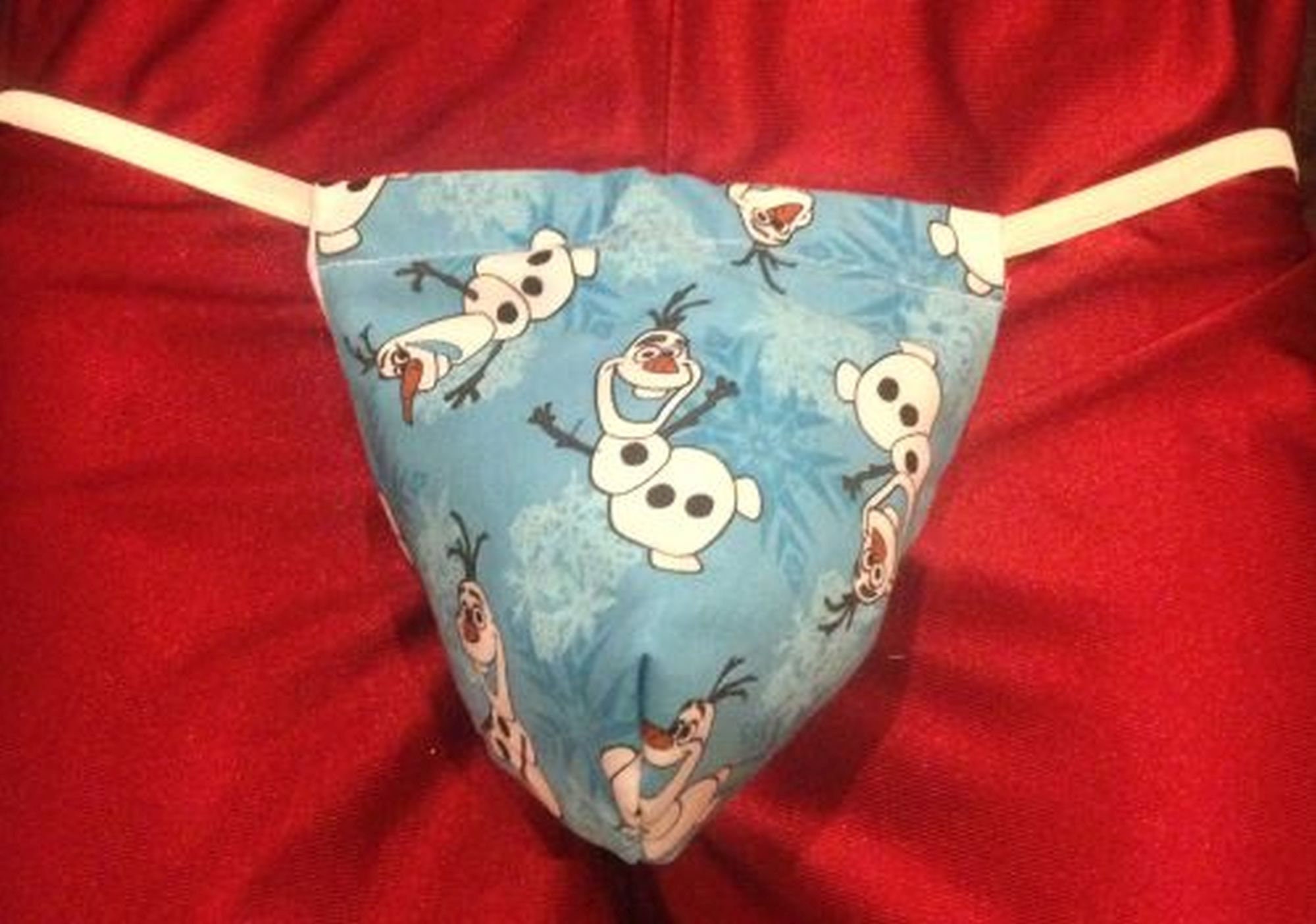 New Mens OLAF Frozen Gstring Thong Sexy Male Underwear