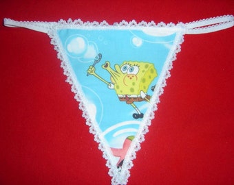 Sexy Spongebob Thong Etsy Uk