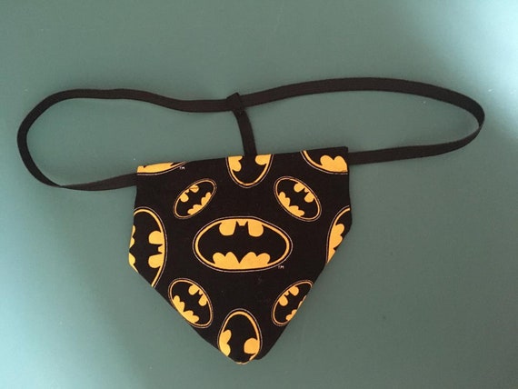 Mens BATMAN Superhero Comics String Thong Male Underwear 