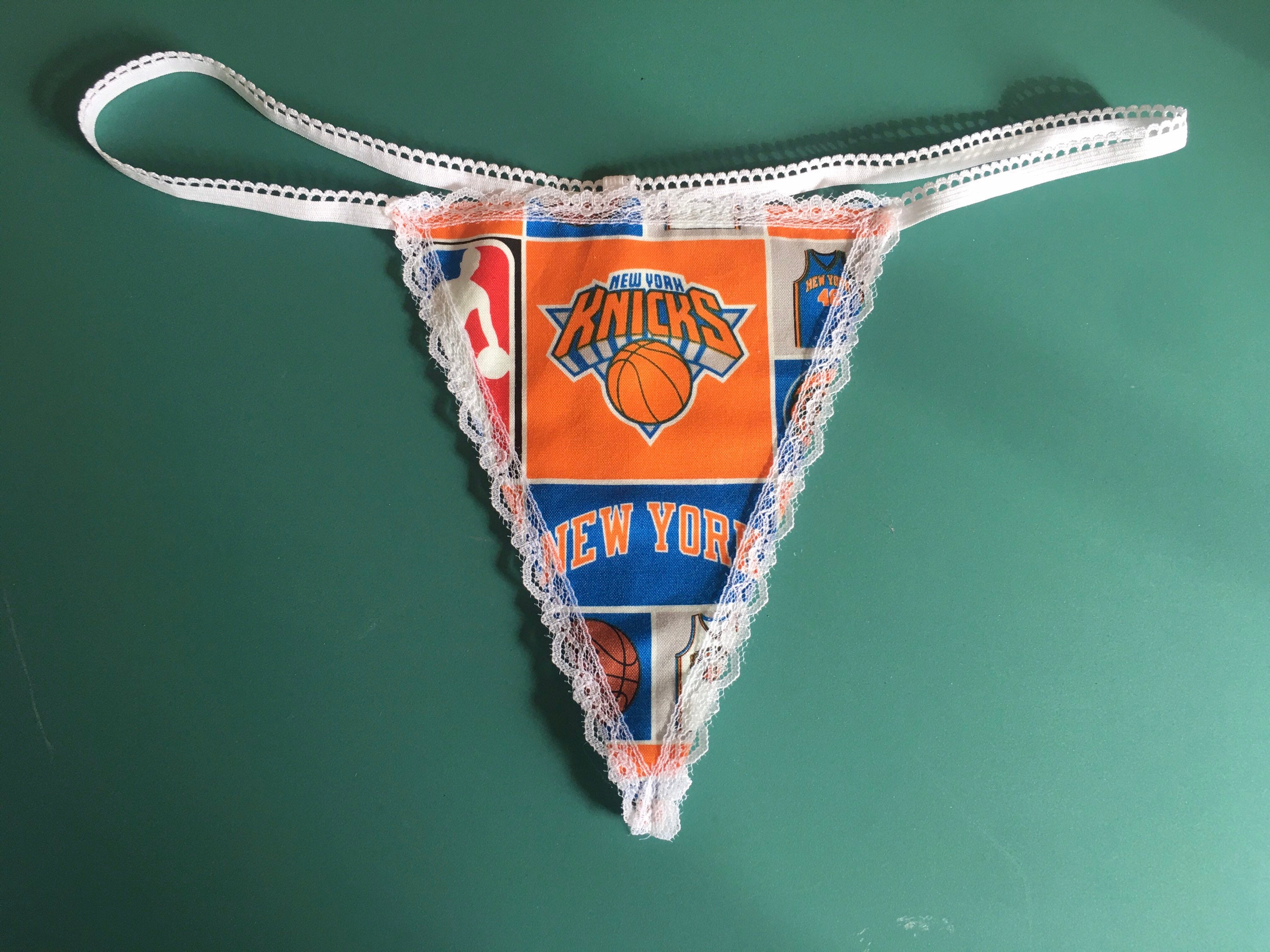 Womens NEW YORK KNICKS Ny Nba Basketball String Thong Underwear -   Australia