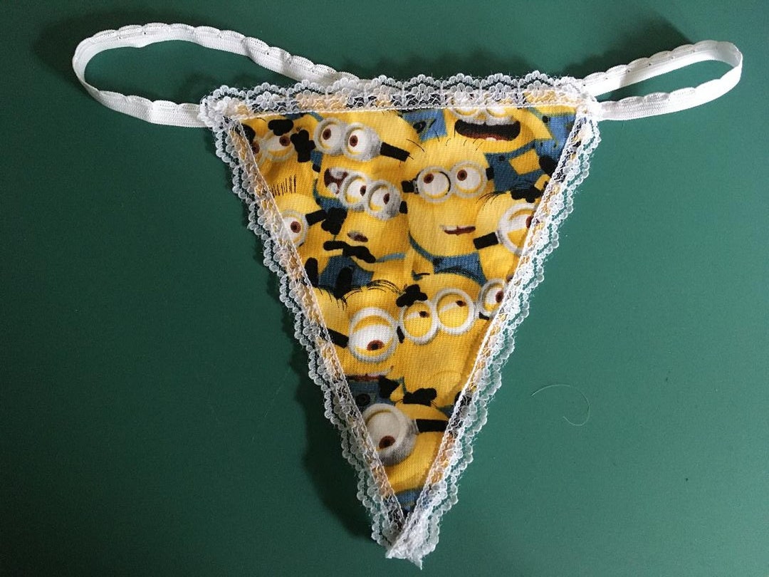 Womens MINIONS Movie Gstring Thong Sexy Panties Underwear Etsy